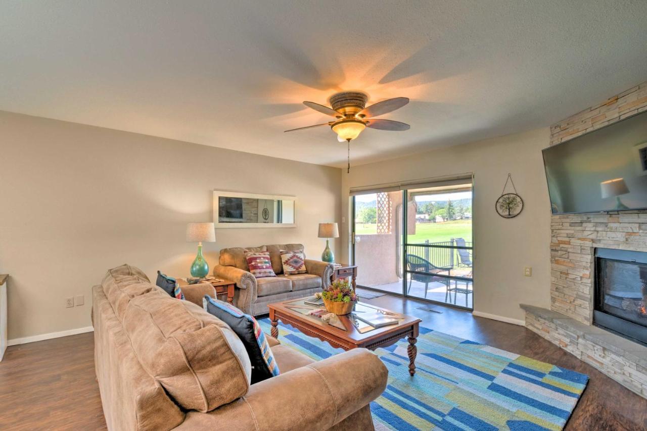 Bright Ruidoso Condo With Deck And Golf Course Views! Eksteriør bilde