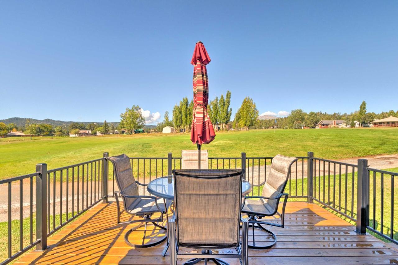 Bright Ruidoso Condo With Deck And Golf Course Views! Eksteriør bilde