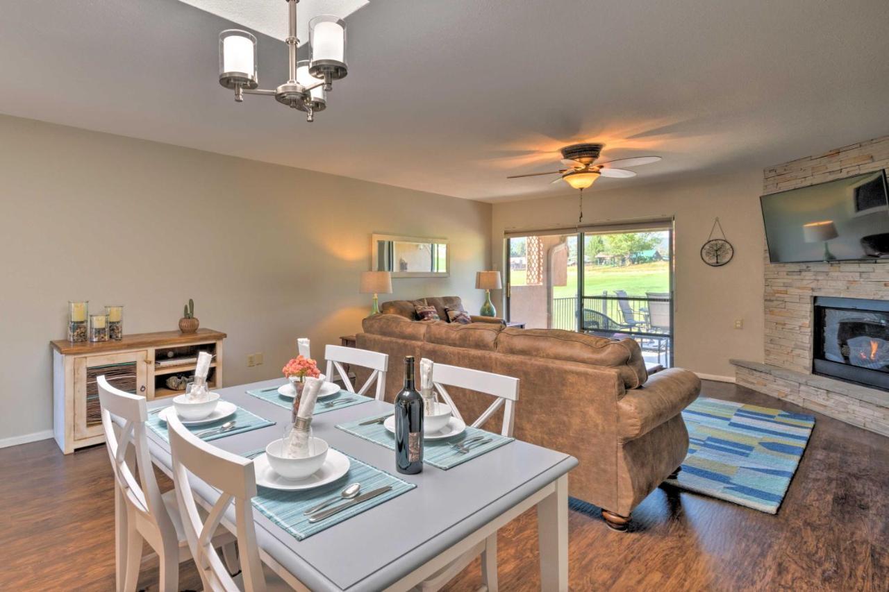 Bright Ruidoso Condo With Deck And Golf Course Views! Eksteriør bilde