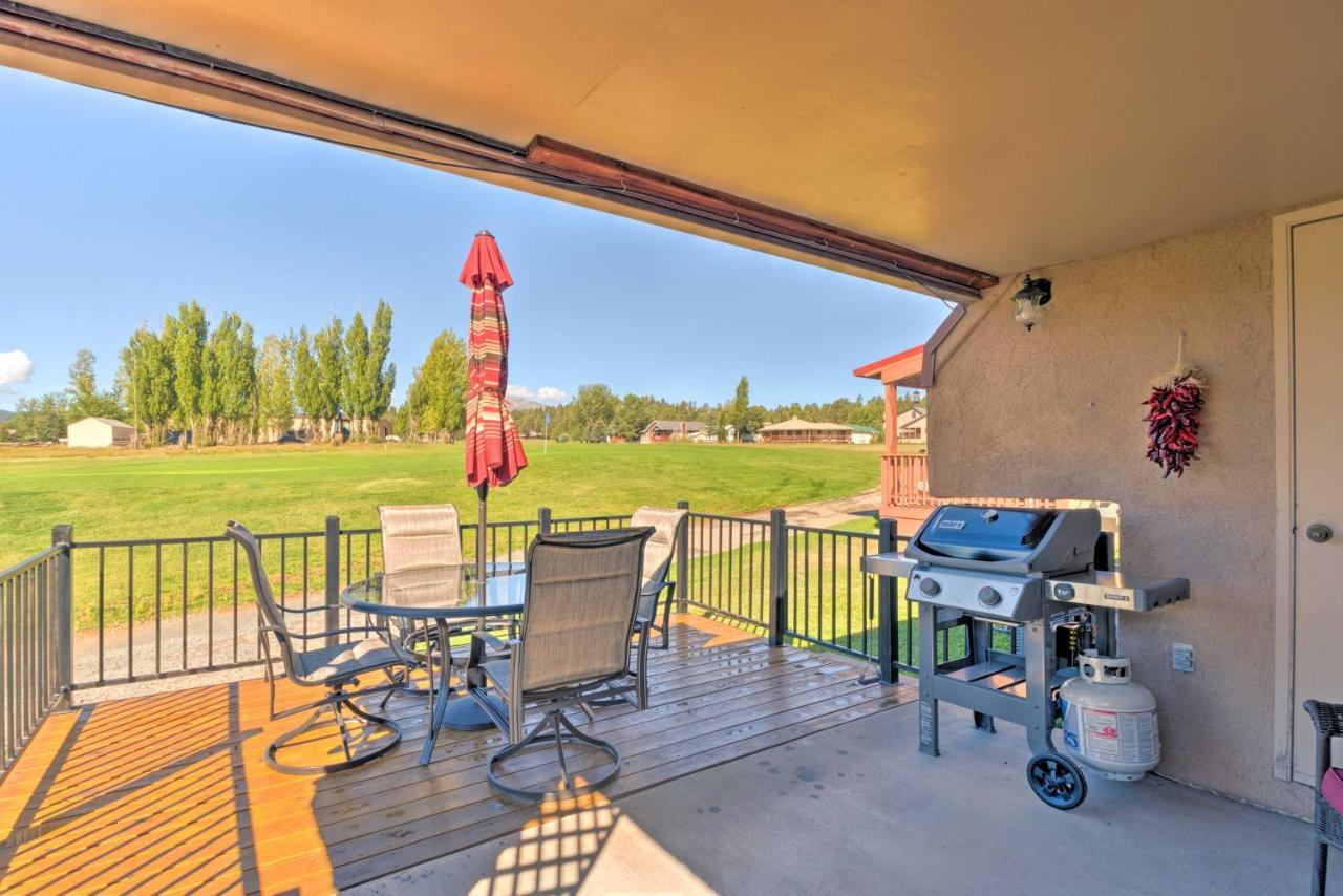 Bright Ruidoso Condo With Deck And Golf Course Views! Eksteriør bilde