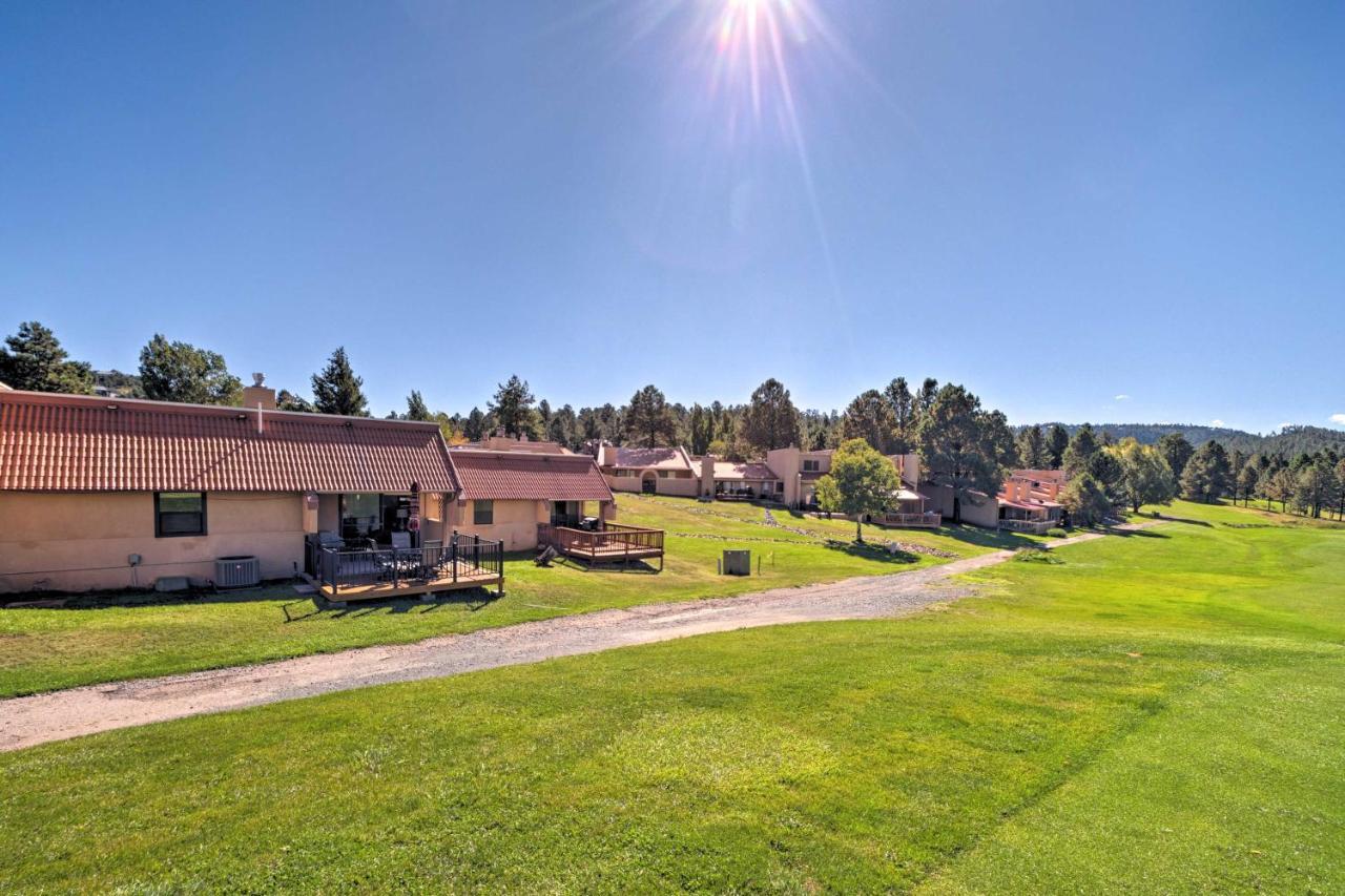 Bright Ruidoso Condo With Deck And Golf Course Views! Eksteriør bilde